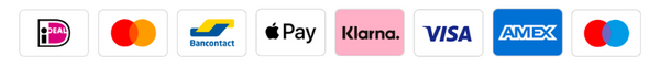 Barkrukje.nl accepteer de volgende betaalmethodes: IDEAL, Mastercard, Bancontact, Apple Pay, Klarna, VISA, American Express & Maestro.